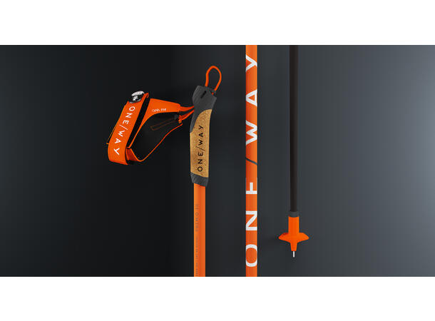 OW-PREMIO 30 KIT, 150 cm CARBON/NEON ORANGE