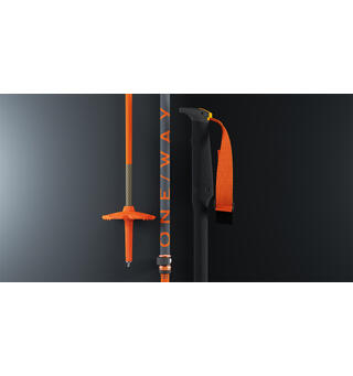 OW-TR CARBON VARIO - ASPHALT/FLAME ONE WAY