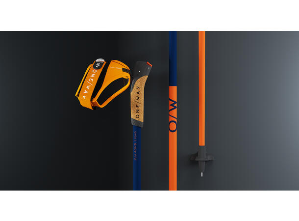 OW-DIAMOND 1 MAG, 145 cm NAVY/FLAME